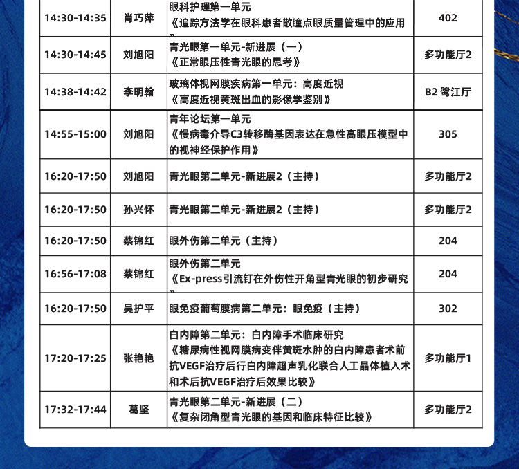 2020全国眼科年会本周线上线下同步启幕，6686体育邀您鹭岛论道2